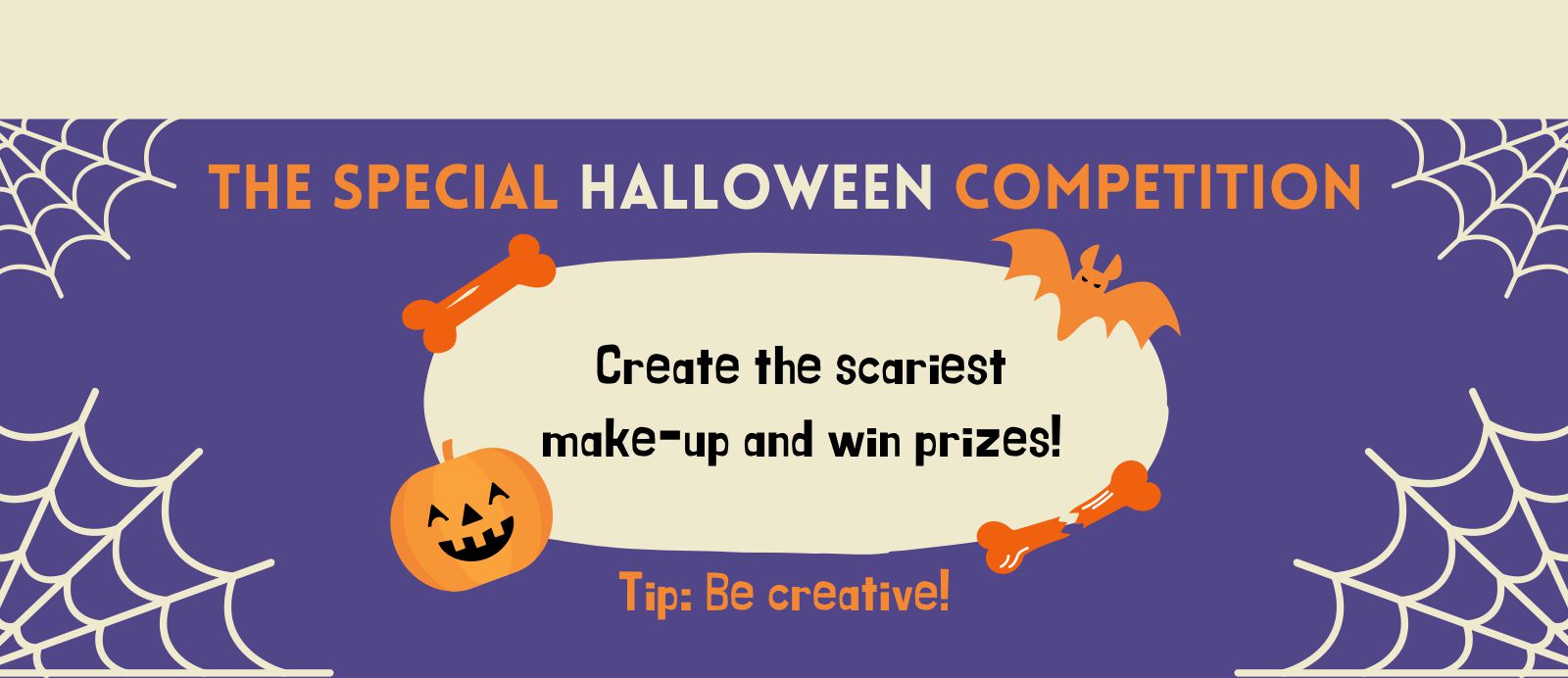 Halloween competition slider